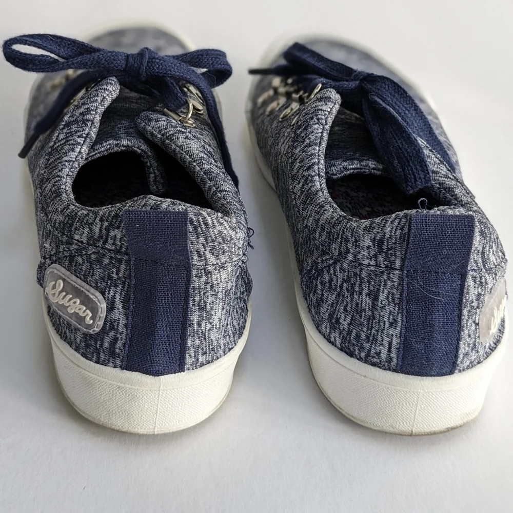 Sugar Fallon Jersey Canvas Sneakers 8.5 - Picture 8 of 8